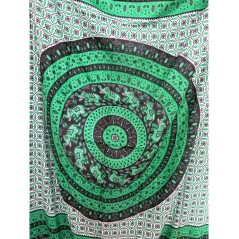MANDALA sarong zelený