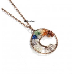 Čakrový náhrdelník - Strom života Bonsai