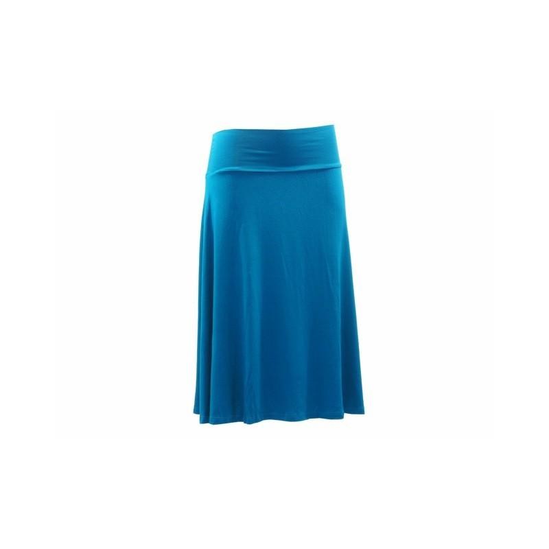 Jednobarevná středně dlouhá sukně Elena - více barev