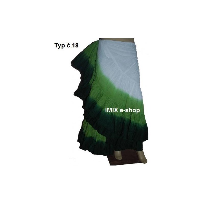 Široká sukně TRIBAL Batika - 29 metrů