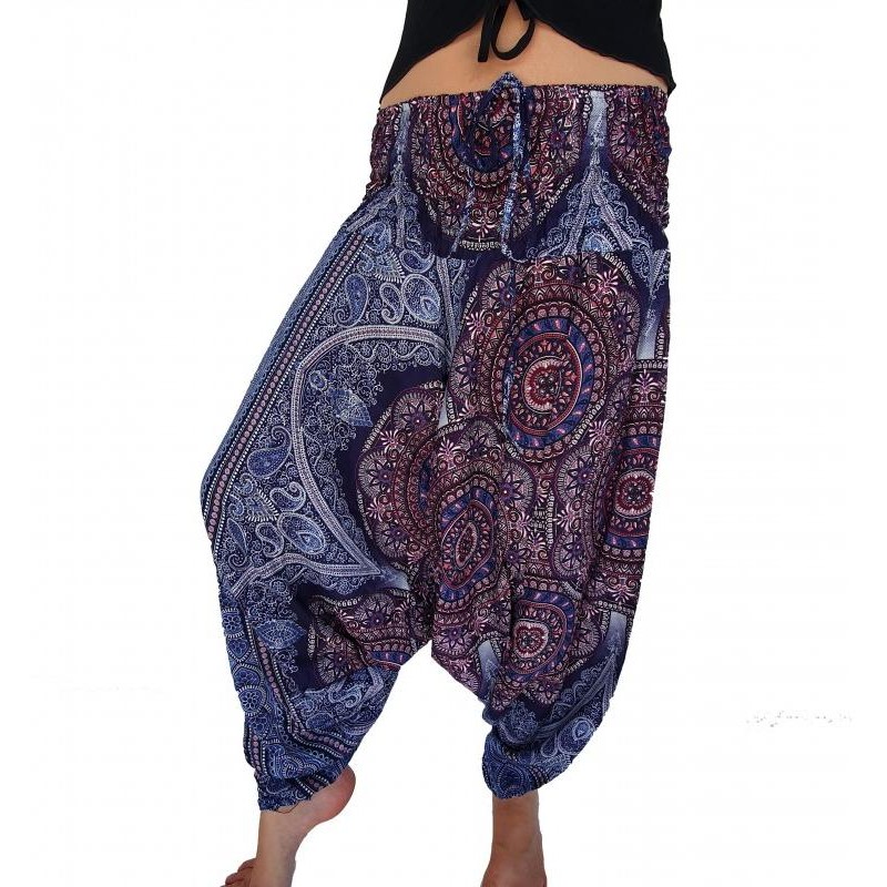 Dámské kalhoty Aladinky s nízkým sedem