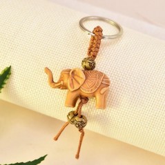 Přívěšek na klíče slon s chobotem nahoru Feng Shui